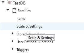 Container Scale and Settings