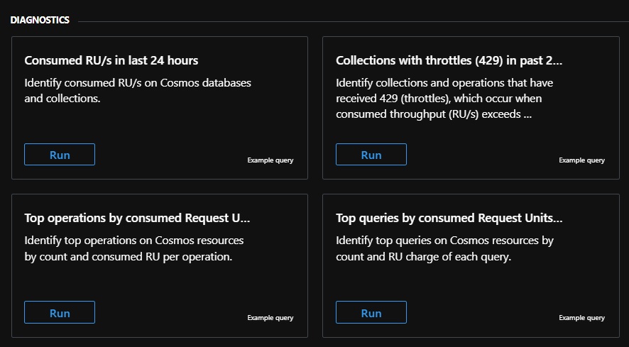 Cosmos Analytics